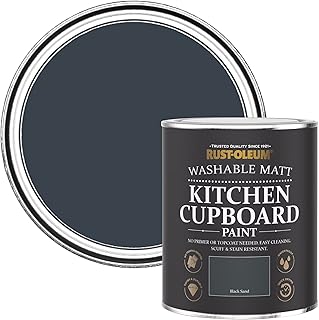 Rust-Oleum Black Kitchen Cupboard Paint in Ma...,