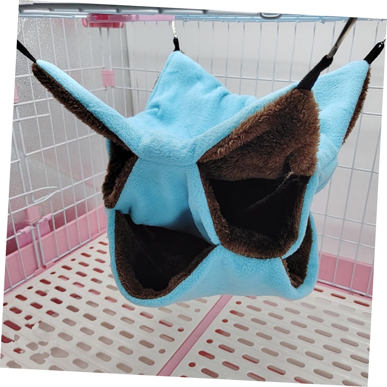 3pcs Plush Hamster Sleeping Bag Small Pet Bedding Toys for Hamsters Hammock Bed Small Animal Beds Pet Bedding