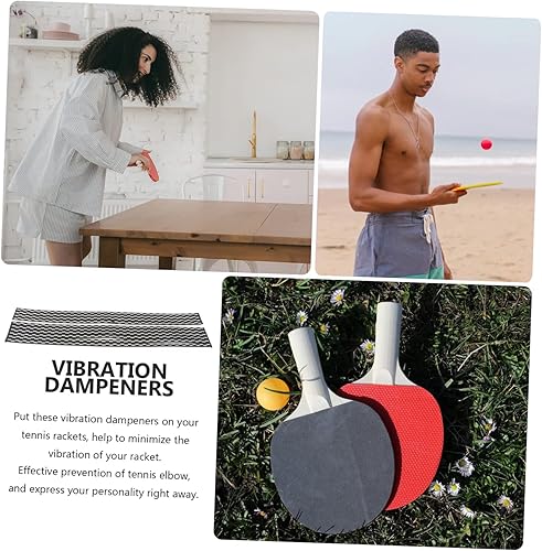 Miniatura 4 de 10 rollos de tenis de mesa Eva Edge Protector Cinta amortiguador de raqueta para mayor estabilidad y durante el juego