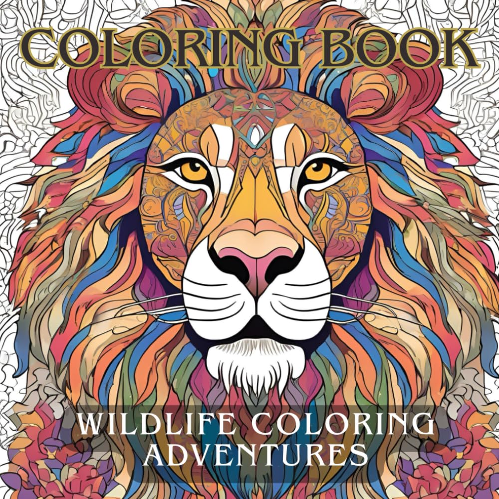 Wildlife Coloring Adventures - Coloring Book
