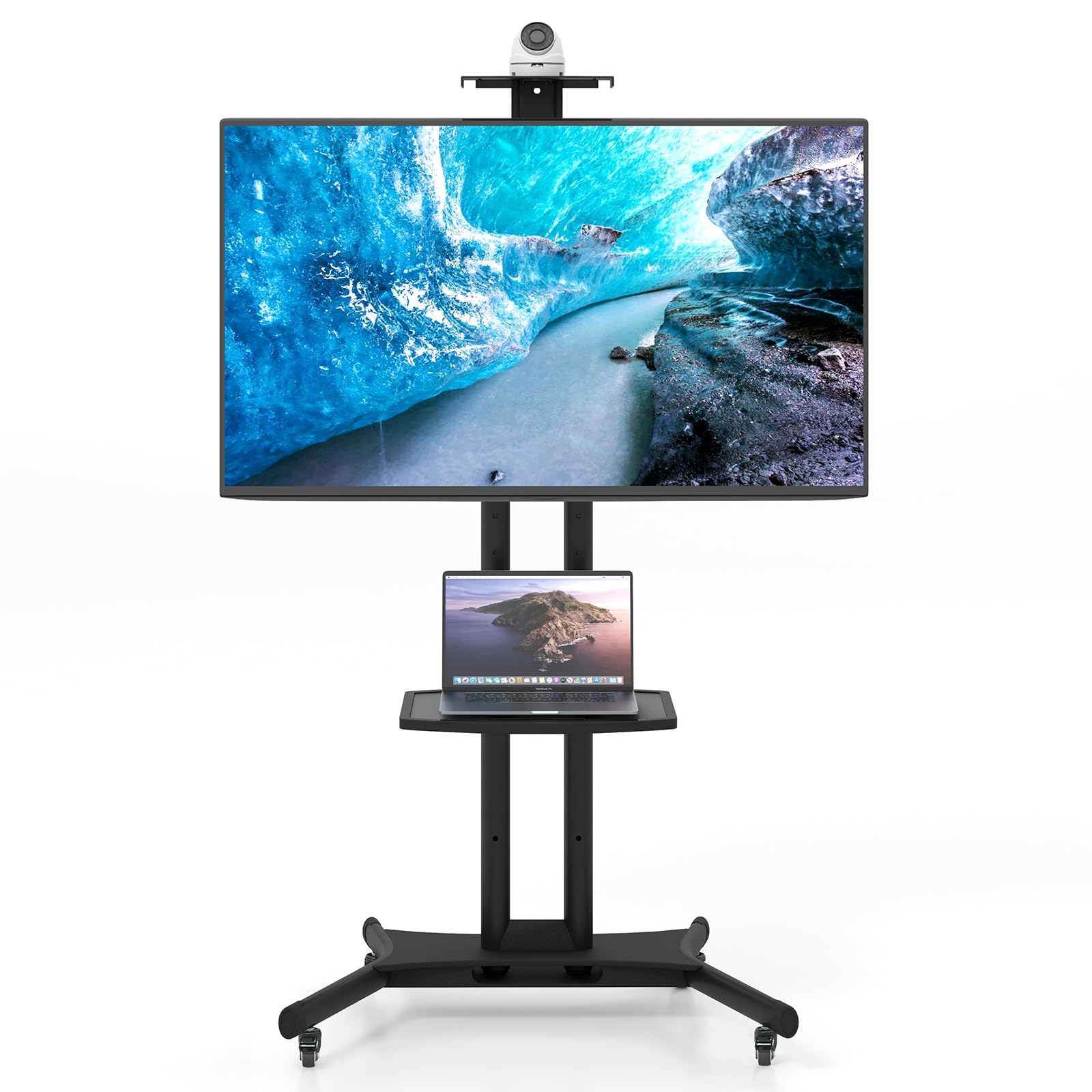 Amazon.com: Goplus Mobile TV Stand for 32