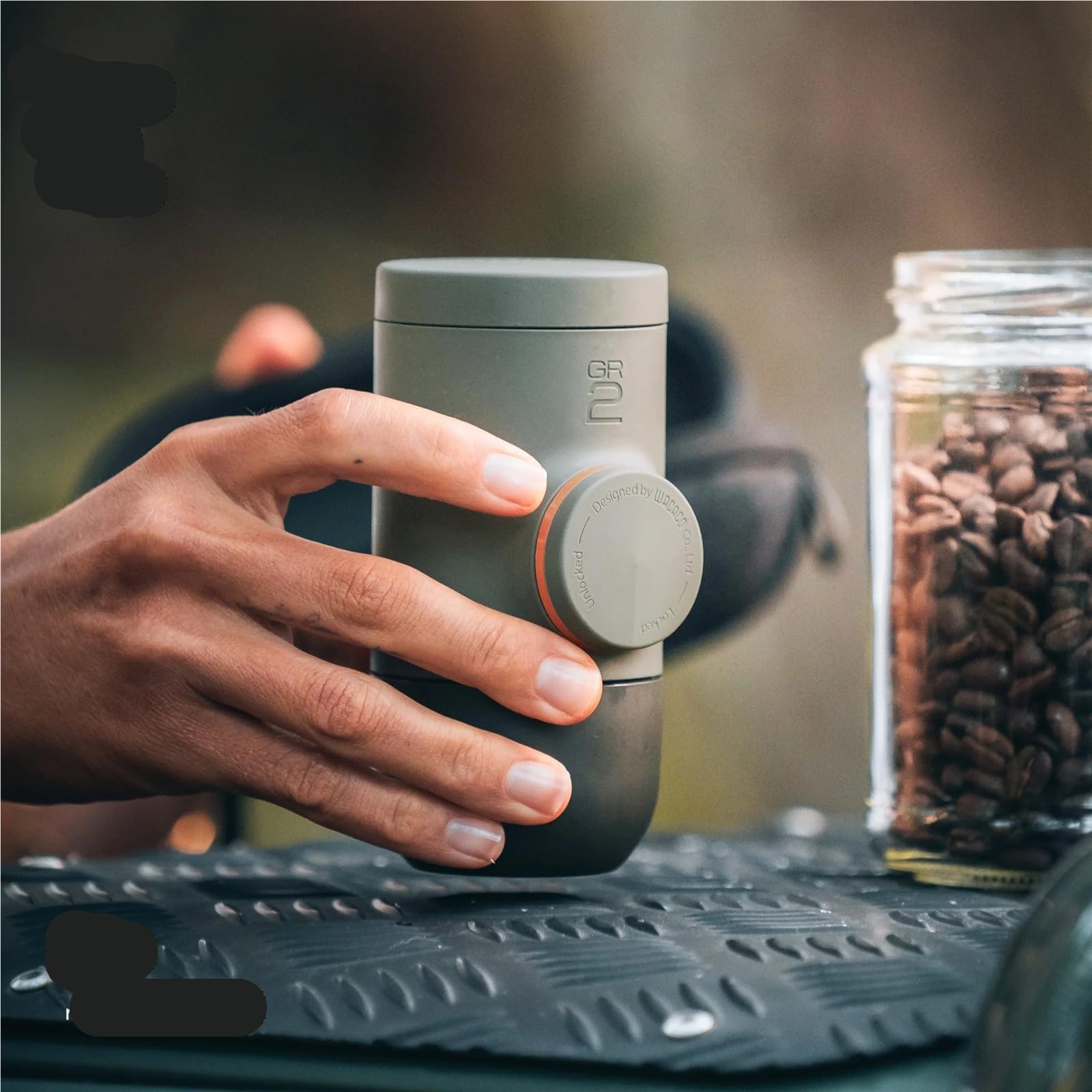 Amazon.co.jp: 互換性がありますWACACO Minipresso GR2 手動 