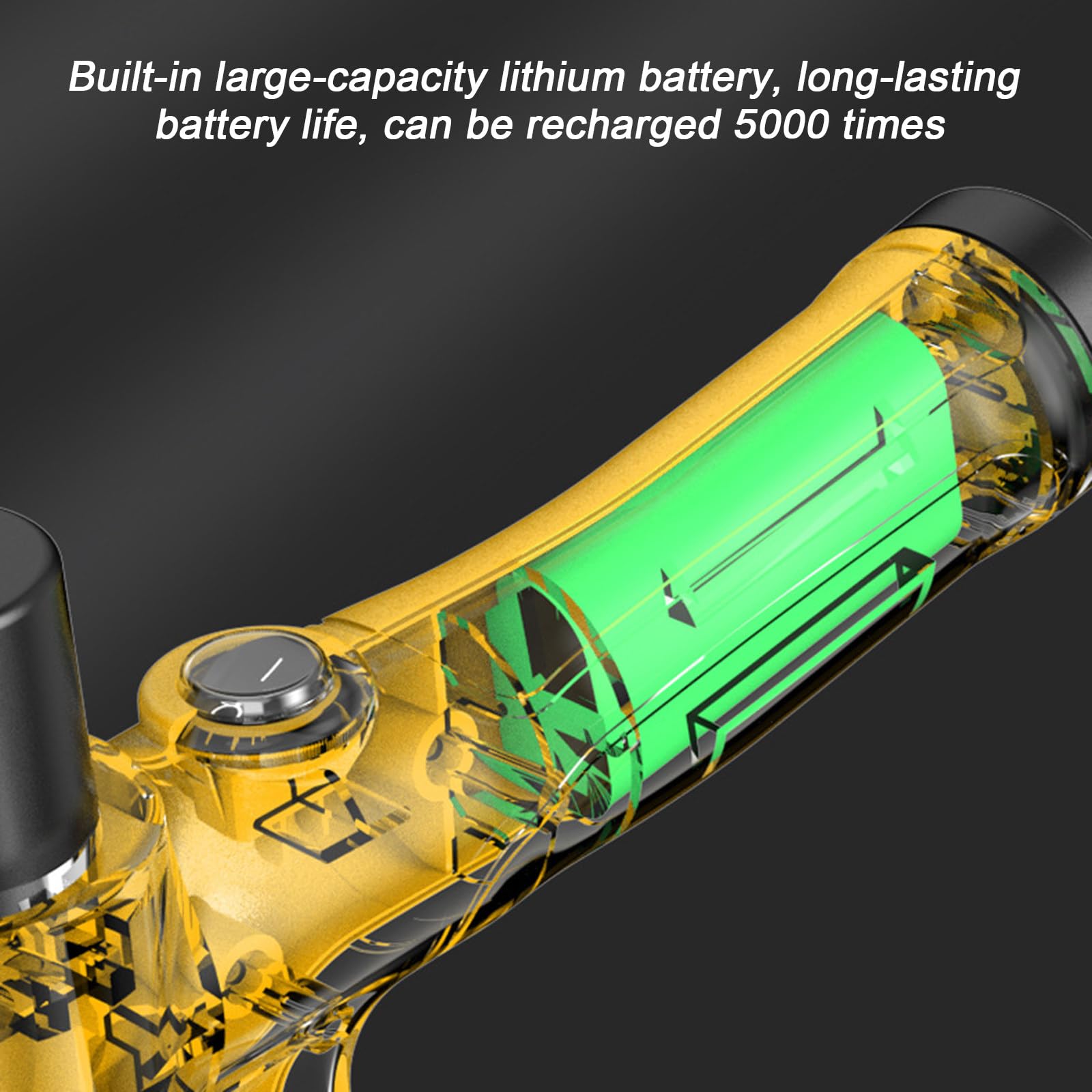 NYANS Herramienta Eléctrica para Acabado de Concreto, con Puerto de Carga Tipo-C, Raspador de Concreto de Acero Inoxidable, Máquina Vibratoria para Acabado de Cemento