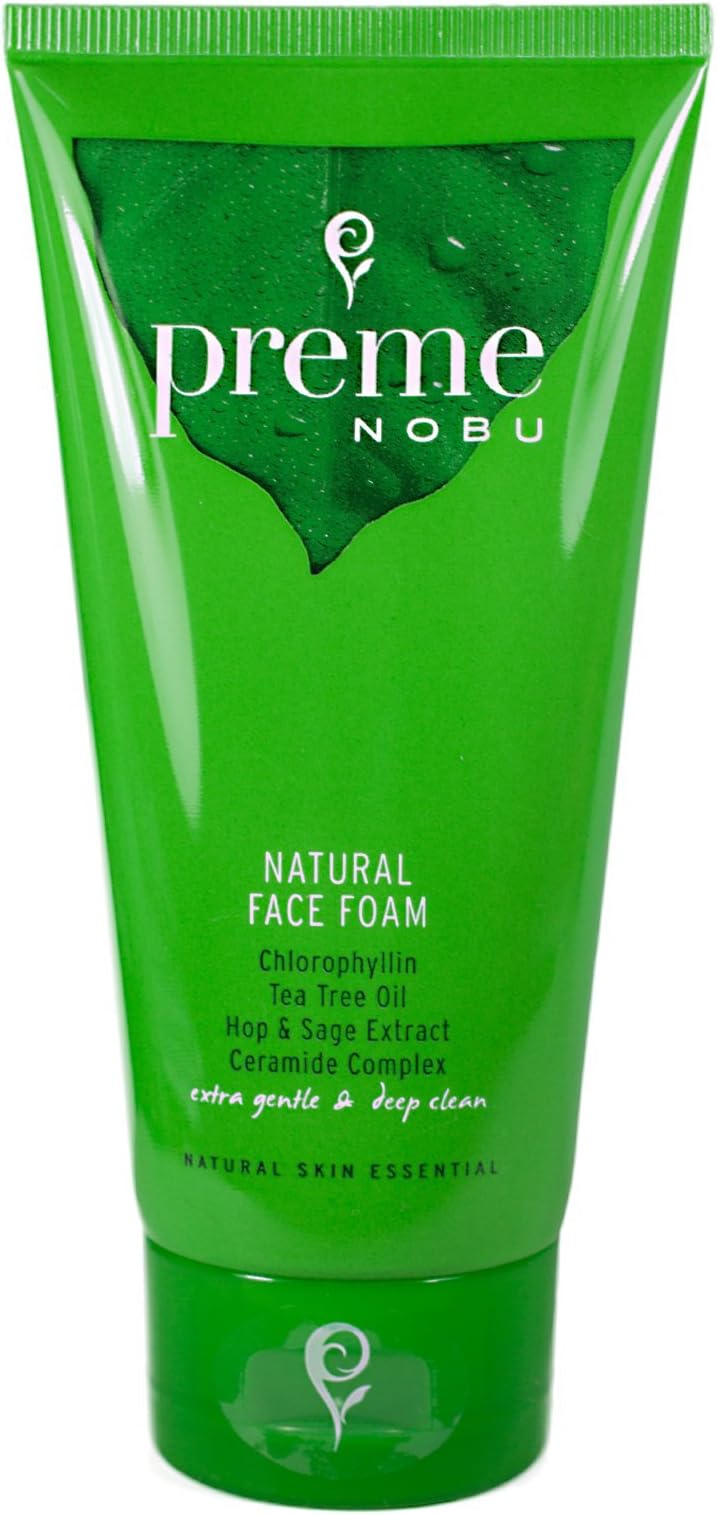 Preme Nobu Natural Deep Clean Oily Skin Brightening Face Wash Foaming Cleanser