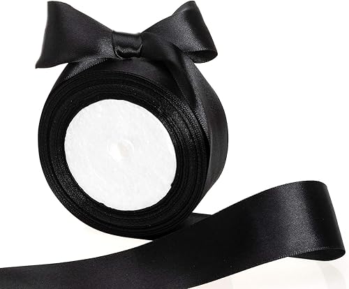 Miniatura 45 de Atrbb Cinta de satén de 25 yardas, 1-1/2 pulgadas de ancho, perfecta para bodas, lazos hechos a mano y envoltura de regalos, verde salvia