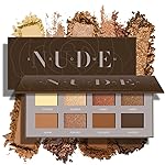 MAKI YIKA Nude Brown Eye Shadow Palette 8Color Naked Eyeshadow for Women Neutral Brown Eye Shadows Long Lasting & Pigmented (Naked)