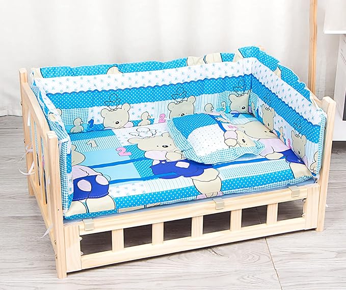 Cama Elevada para Perro Grande 105x60x42cm Sofá Exterior Interior miniatura 2