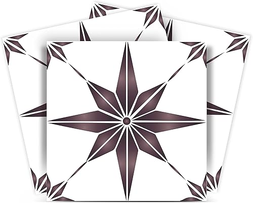 Miniatura 10 de Adhesivos para azulejos Mi Alma, 24 unidades, Talavera, plantillas de pared, calcomanías para despegar y pegar, fácil aplicación, ideal para baño,