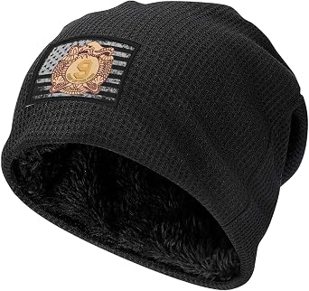 9th Infantry Regiment - Manchu Knit Hat for Men, Winter Skull Cap, Slouchy Beanie