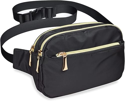 Riñoneras para mujeres y hombres, a la moda, de talla grande, para niñas y niños, con 5 bolsillos, cinturón ajustable, linda bolsa de cadera para