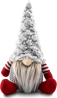 EKKONG Christmas Gnome Plush Decorations, Swedish Christmas Santa Gnome Plush Doll, Christmas Dolls, Elf Ornament Dolls, Christmas Decoration Gnome Faceless Gnome Doll (201925hui)
