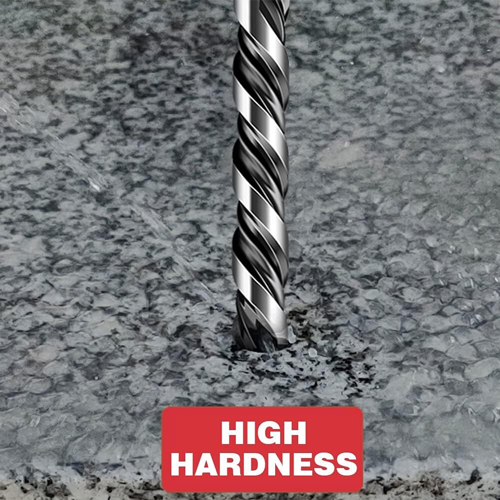 Drill Bits For 10pcs Tungsten Carbide Marble Mirrors Replacement Parts Power Tool Cinder Block Tile Glass Drill Bit Set Plastic Easy Install