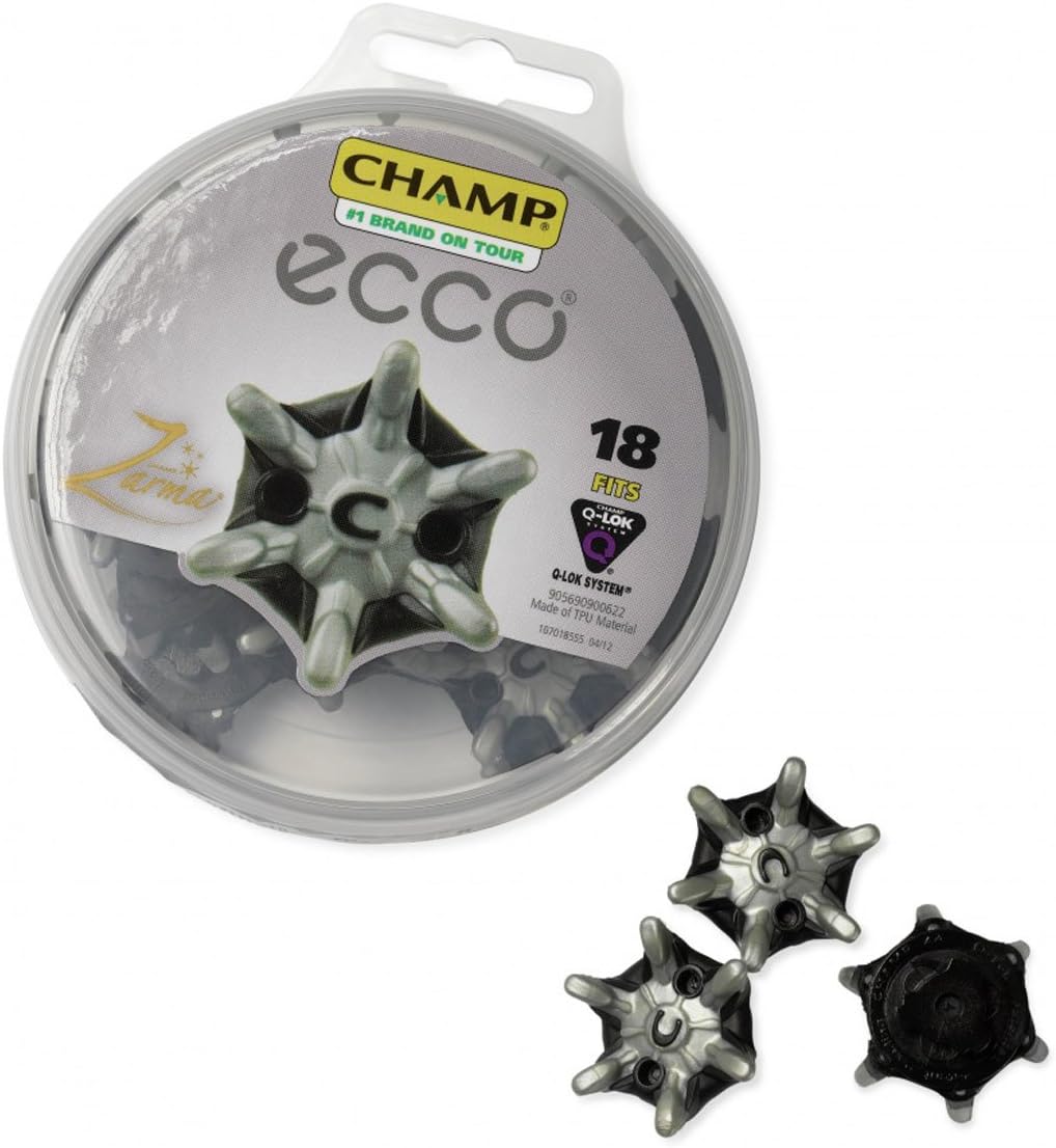 Ecco Zarma Golf Shoe Spikes Q-LOK fitting 18 pack