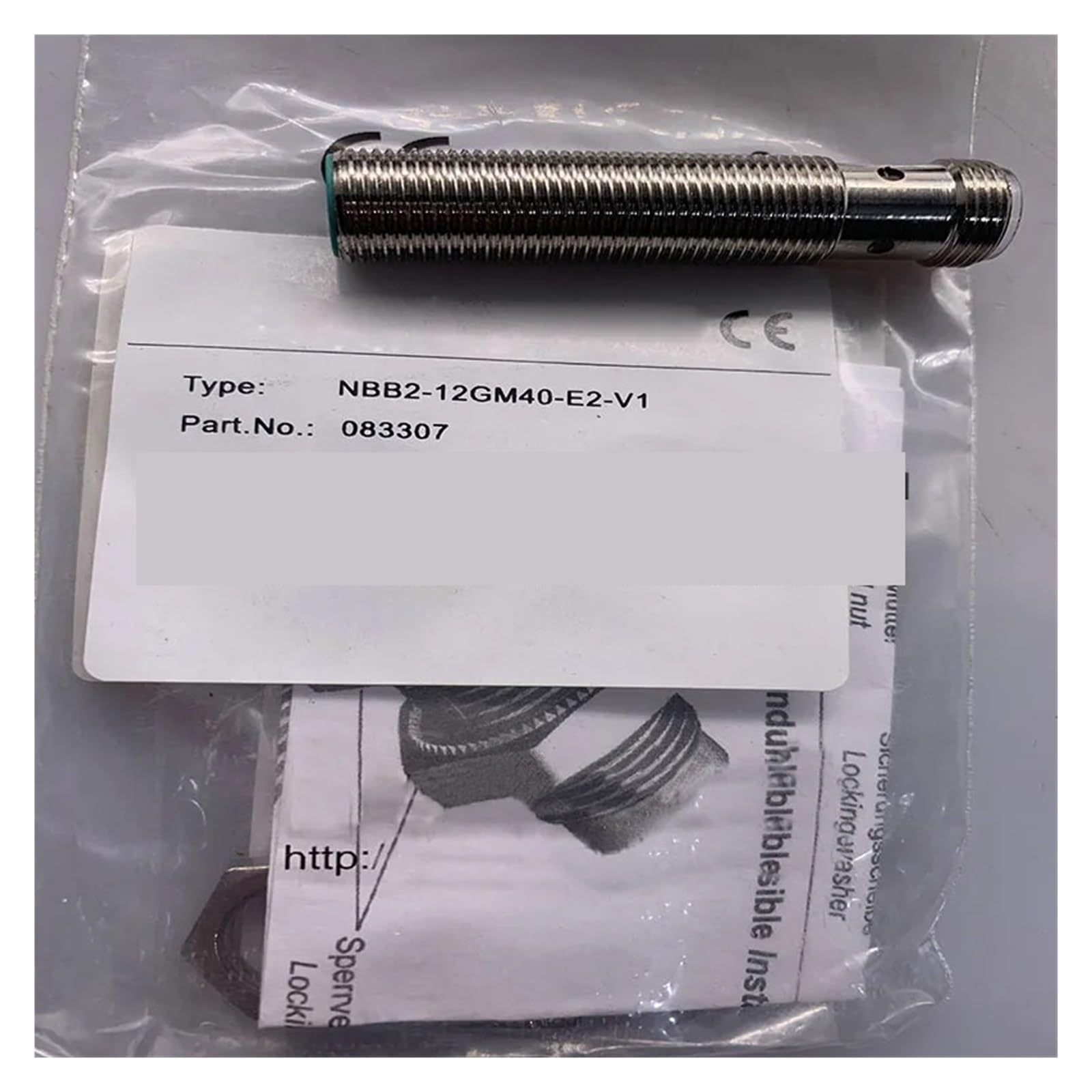 TPKMVGAP 1pcs NBB2-12GM40-Z0/E2-V1 NBB2-12GM50-E0/E2-V1 NBB2-8GM40-E0/E2-V1 12GM30 Sensor(NBB2-12GM50-E2-V1)