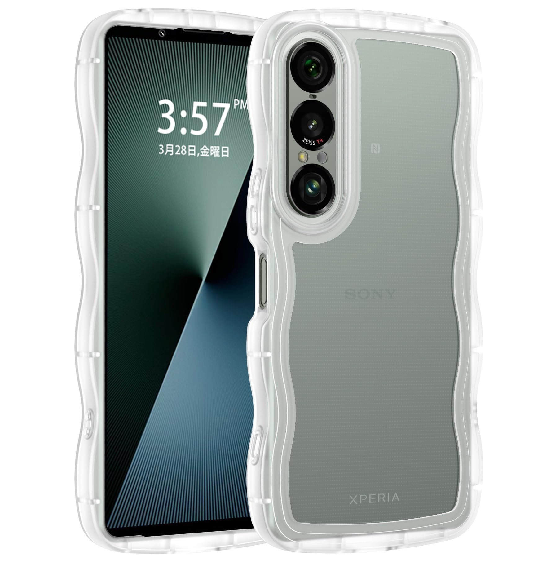 Amazon.co.jp: BENTOBEN Xperia 1 VII用 ケース SO-51F / SOG15 クリア