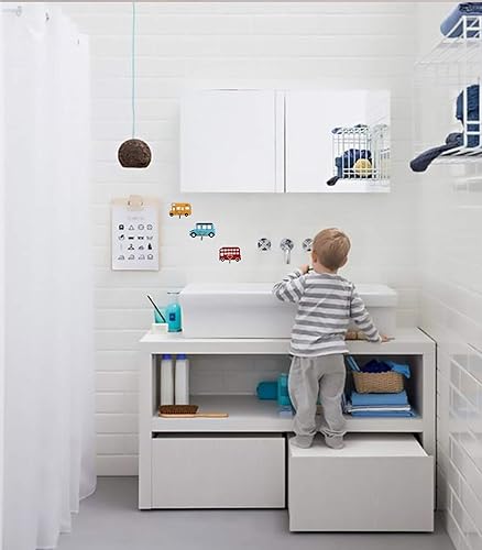 Miniatura 2 de 3 ganchos de pared para habitación de niños | Perchero de guardería | Perchas para toallas y ropa | Montaje en pared, soporta hasta 4 kg (8.8 lb)