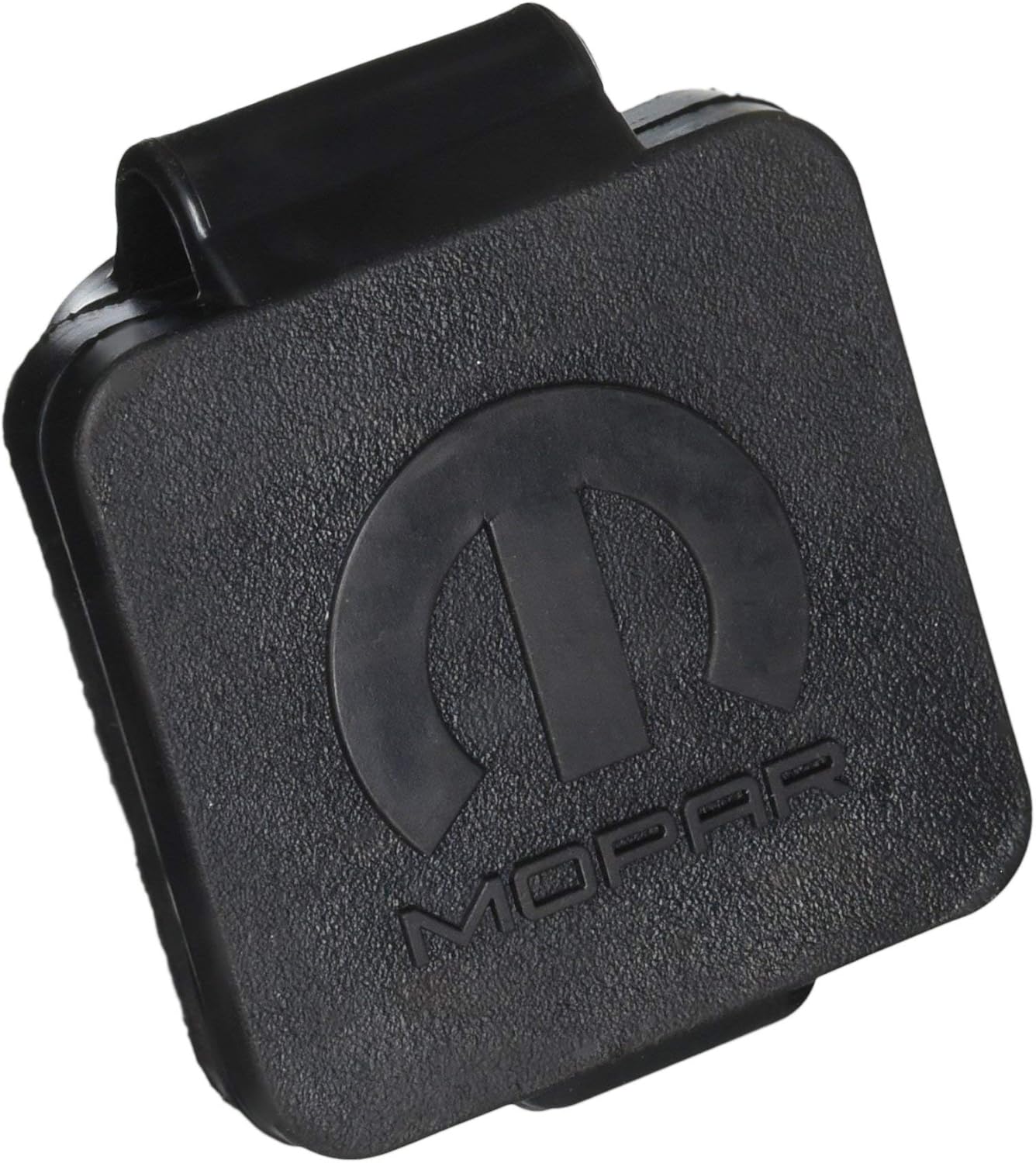 Mopar 1 Pack 82208455AB Hitch Plug, 2", Black, Logo