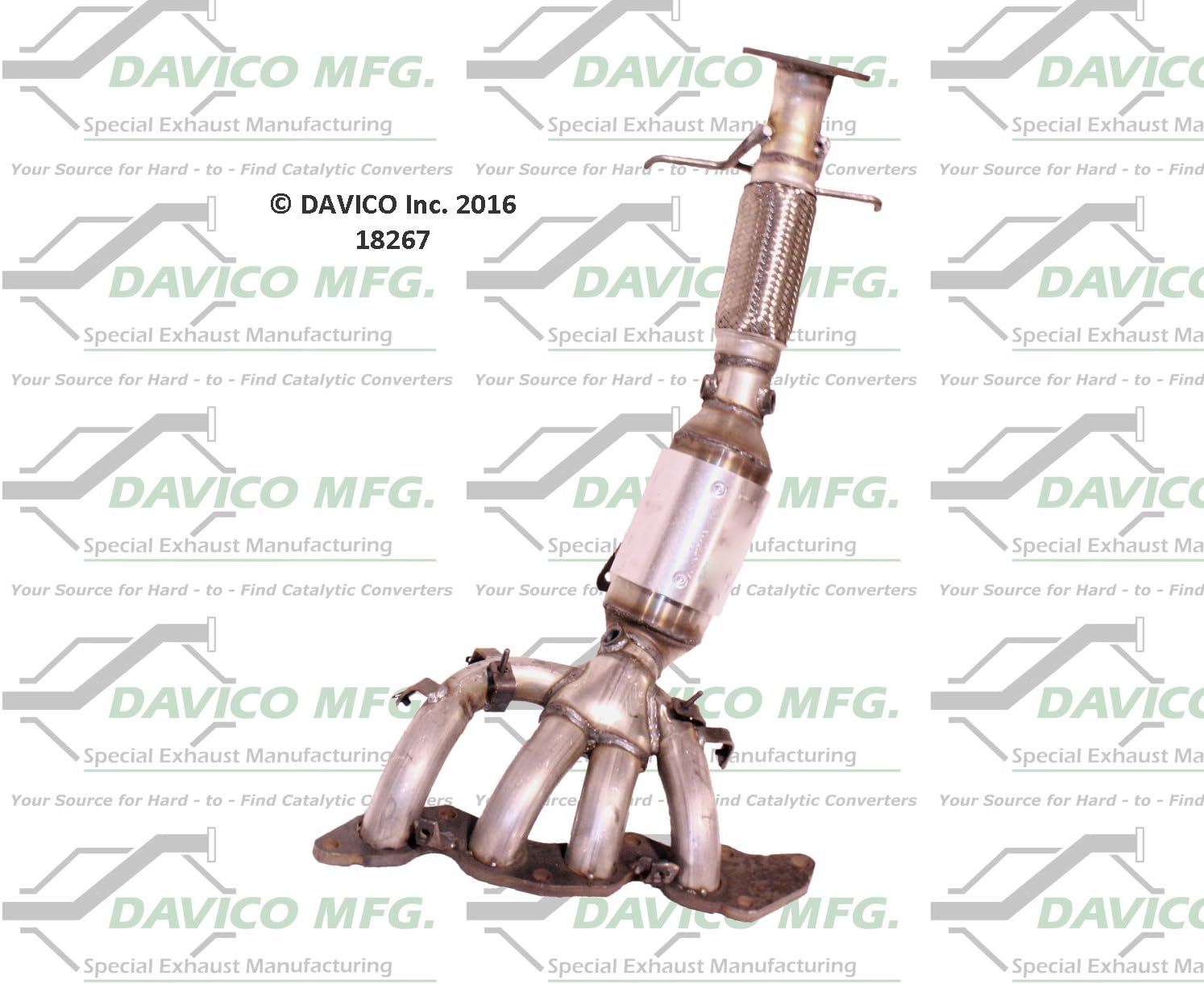 Davico 18267 Catalytic Converter, 1 Pack