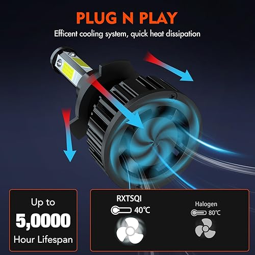 Miniatura 7 de Luz alta 9005+haz bajo H11 apto para Mazda CX-3 2016-2018, reemplazo halógeno, 6000K 30000LM 80W bombillas para faros delanteros, tamaño mini, Play