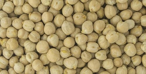 Miniatura 5 de Garbanzos orgánicos (garbanzos) - Fibra dietética vegana a granel cruda/sin OMG, germinable Kosher baja en sodio (25 libras)