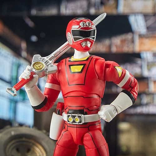 Miniatura 10 de Power Rangers Lightning Collection Turbo Red Ranger - Figura de acción coleccionable de 6 pulgadas con accesorios, para niños a partir de 4 años