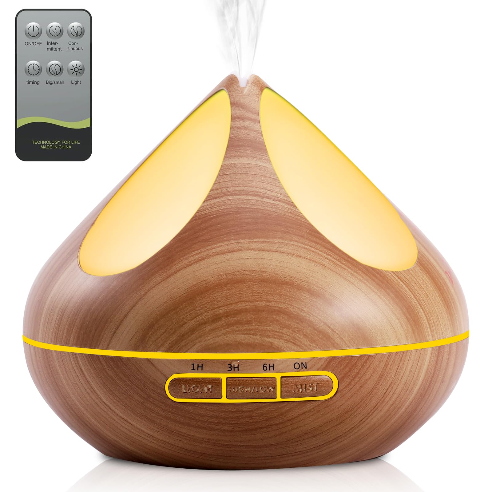 rategist Aroma Diffuser 500ml mit Fernbedienung: Eine Nacht ohne Nachfüllen
