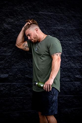 Miniatura 6 de HYDRO CELL - Botella de agua de acero inoxidable con popote y tapa estándar (940, 710, 590, 470 ml), mantiene los líquidos calientes o fríos con