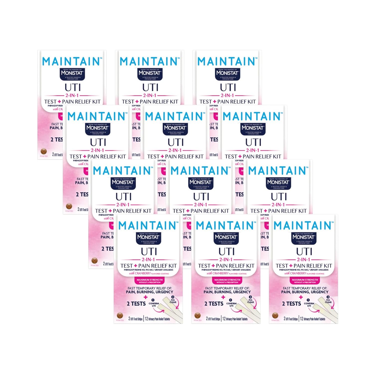 Monistat Instant Itch Relief Spray for Women, Maximum Strength Feminine Itch Care, 2 oz (Pack of 6)