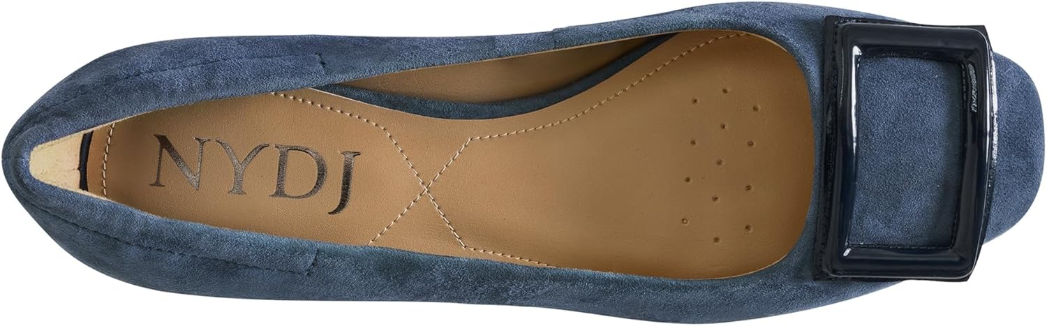 NYDJ Women's Baran Ballerina Flat Ballet For Comfortable Fit and Classic Style