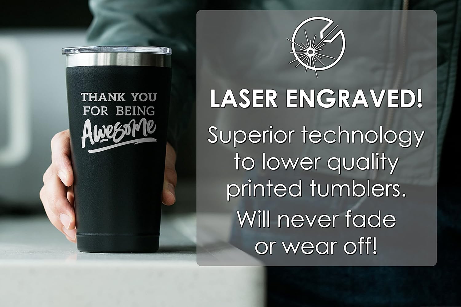 Buy Thank You Gifts For Men 16 Oz Awesome Thank You Gift Tumbler Appreciation Gifts For Women Thank You Gifts For Coworkers Thank You Gifts For Women Thank You Gifts Bulk