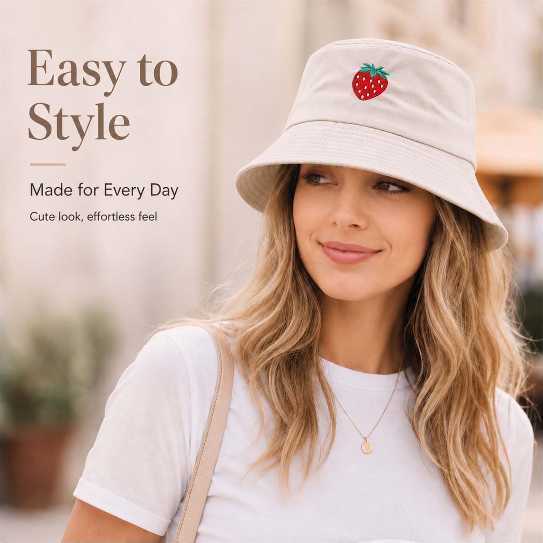 Feng Shui， Sombreros de Pescador para Mujer - Sombrero de Pescador con Bordado de Margaritas Sombrero de Pescador de Verano para Mujer Sombreros de Sol de Cubo de algodón Reversible Sombrero Plegable