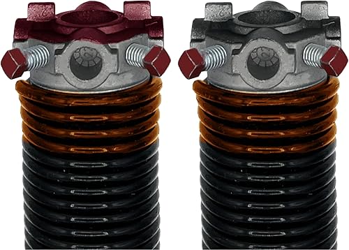 Miniatura 1 de Alcan Resortes de torsión para puerta de garaje de alta calidad, par (alambre de 0.273 pulgadas de profundidad x 2 pulgadas de profundidad x 36