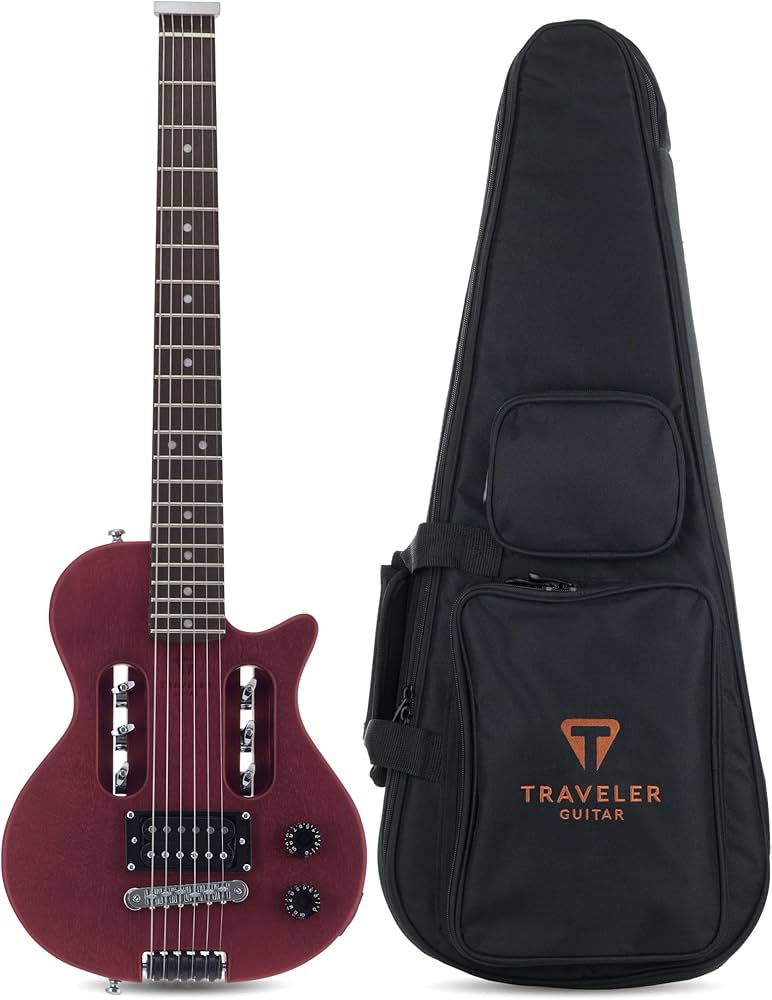 Amazon.com: Traveler Guitar EG-1 Studio (Satin Red) Electric