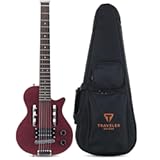 Taveler Guitar EG-1 Studio (Satin Red) w/Deluxe Gig Bag