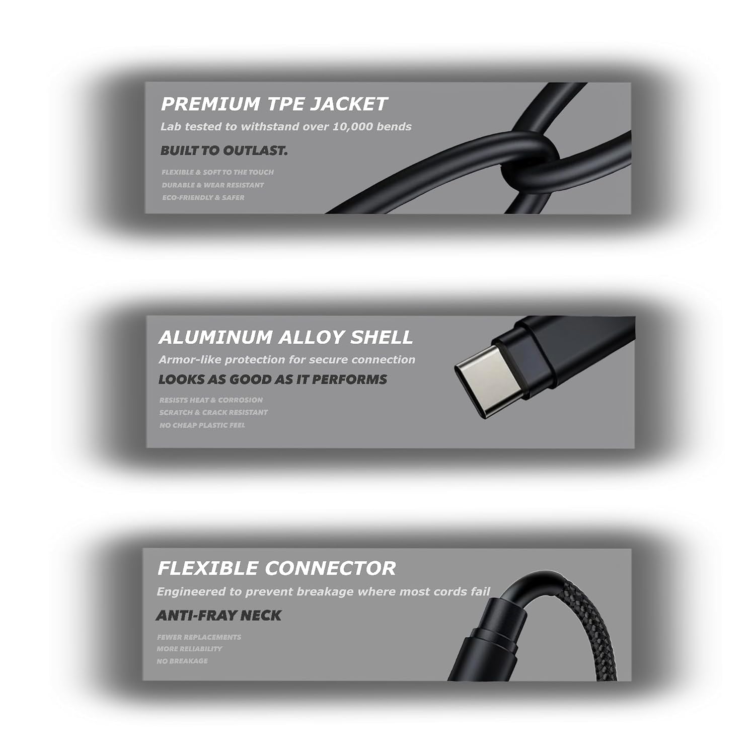 USB-C to 3.5mm Aux Jack Audio Cable - 3ft | Compatible with iPhone 15, 16, 17 Series, Samsung Galaxy, Google Pixel, iPad, MacBook | Hi-Fi Sound, Durable, Fray & Tangle-Free