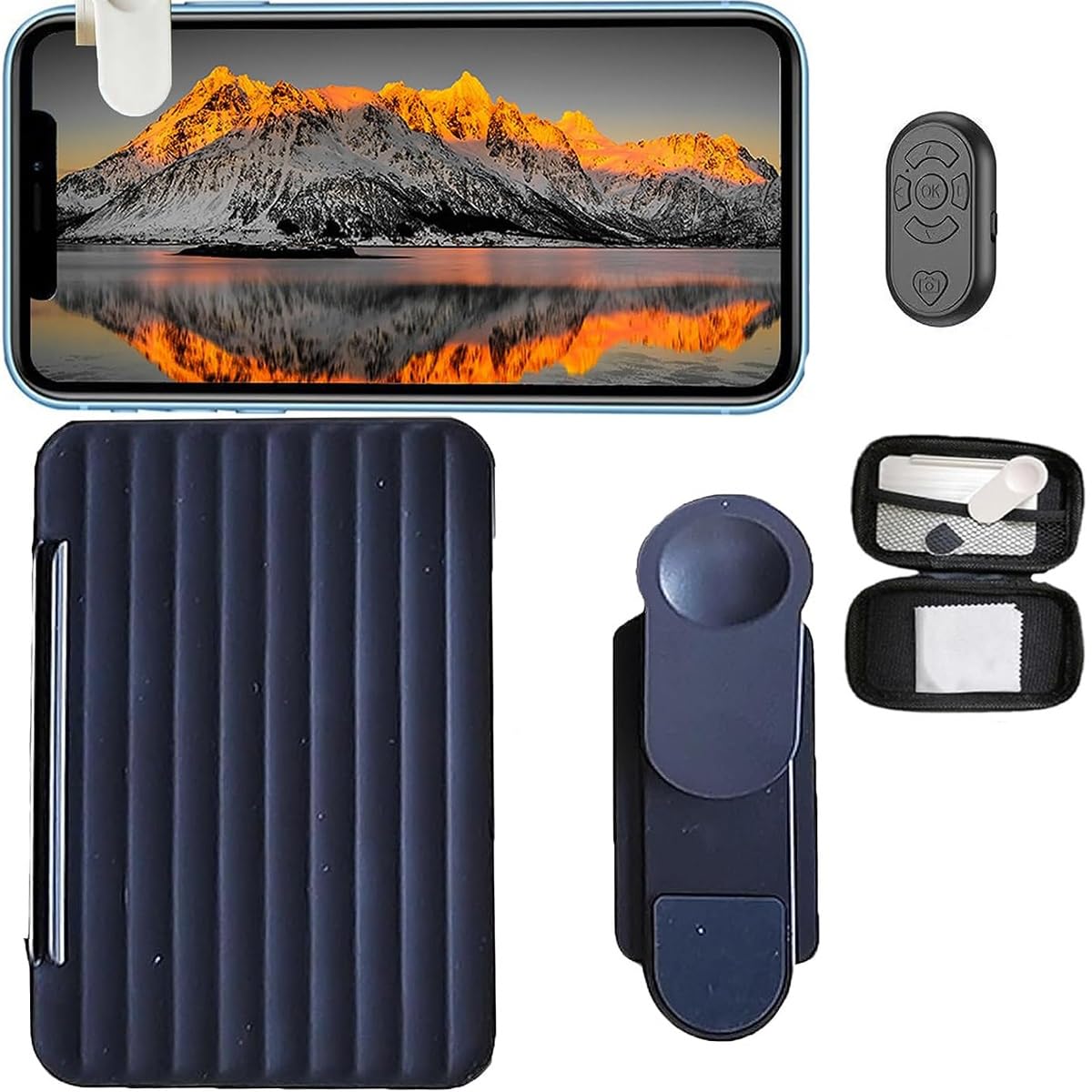 Smartphone Spiegel-Reflexions Clip - Professionelle Selfies Mit Rückkamera Qualität