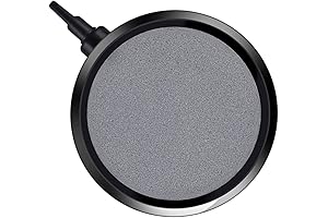 Submersible Hot Air Bubble Disk | Aquarium Air Diffuser Pump for Fish Koi Pond 10.7CM