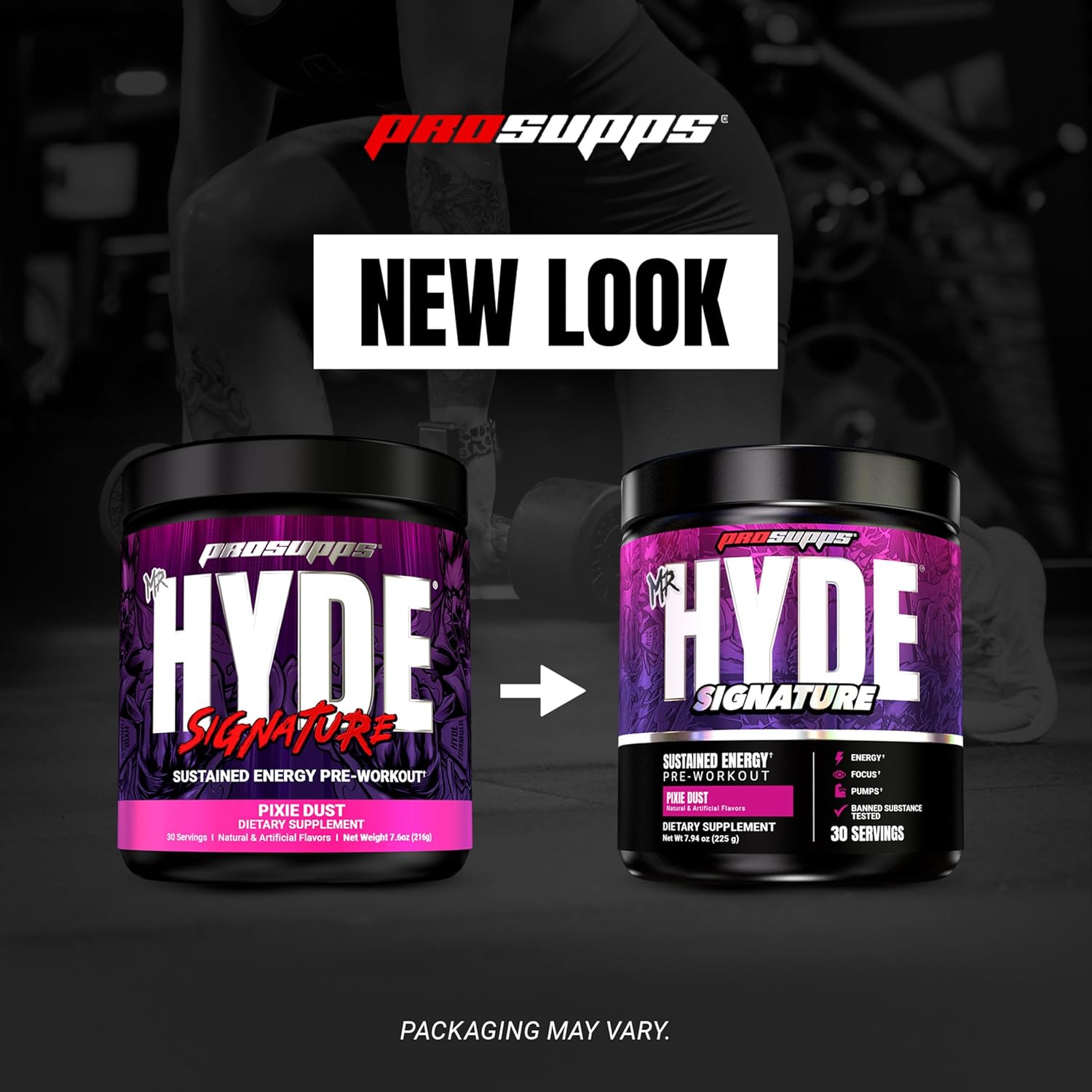 ProSupps Mr. Hyde Signature Pre Workout Powder with Creatine, Beta Alanine & Caffeine - Performance, Energy & Endurance - Clean Fitness & Gym Supplements for Men & Women (Pixie Dust, 30 Servings) - Image 7