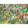 Cobble Hill Family Piece's 350 Puzzle - Rainforest Magic - Sample Poster Included