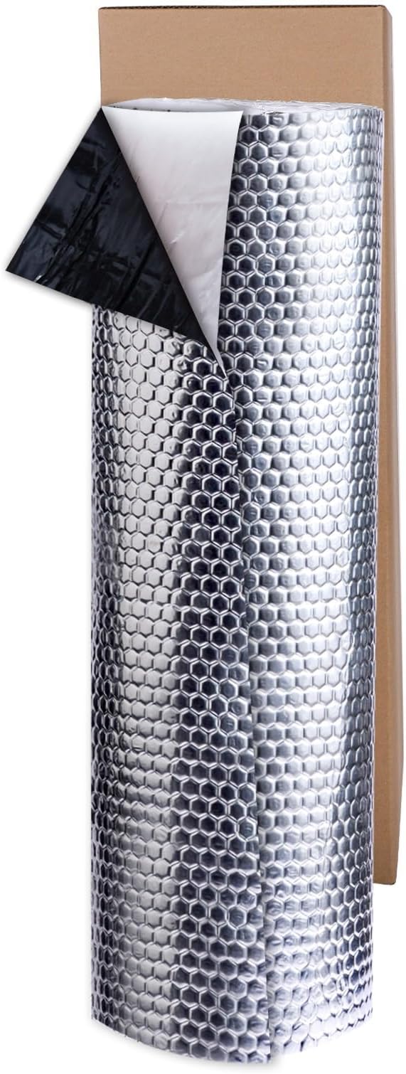 Reckhorn 2 X ABX-tra 2,5m² / 2,5 Mm Dick Alubutyl Und 1 X DV-10i Dämmvlies 4 Mat