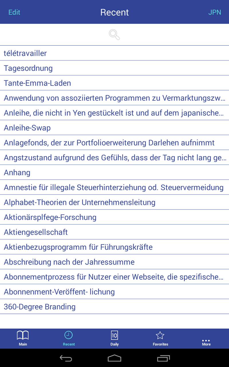 Libertuus Business Dictionary – German-Japanese dictionary of Finance ...