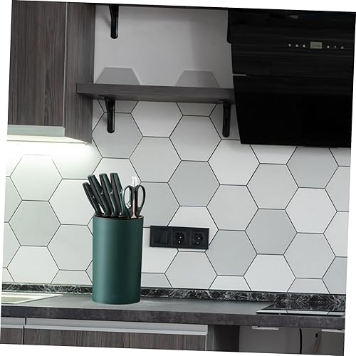 Miniatura 5 de Alipis Soporte de almacenamiento de cocina multifunción para cuchillos y utensilios, ranura para utensilios de cocina, soporte para mostrador,