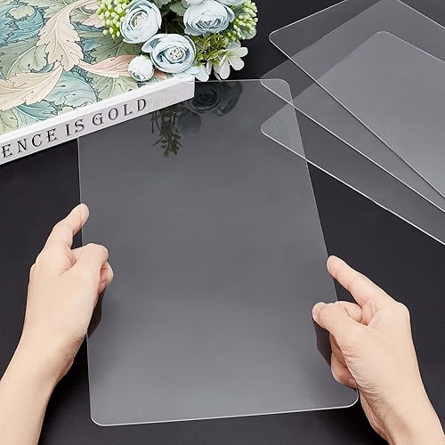 Miniatura 6 de PH PandaHall Moldeador de base de bolso, 4 piezas de 13.7 x 7 pulgadas rectangular de acrílico para bolso de mano, base moldeadora, inserción de