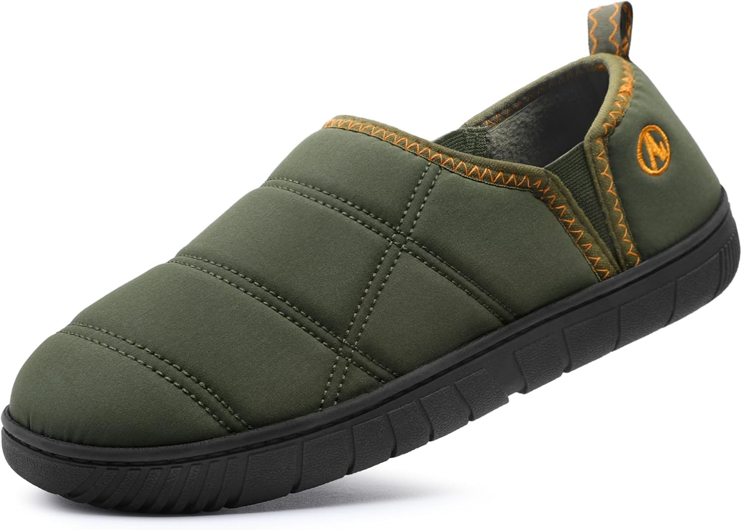 MIXIN Mens Slippers Indoor Outdoor Comfy Slip On Memory Foam House Shoes - Amazon product rated Grade B