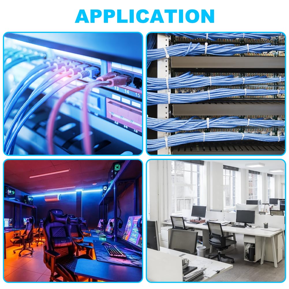 AXFEE 4-pak złączy RJ45, moduł przyłączeniowy łącznika Cat7, złącze Ethernet 8P8C, ekranowany przedłużacz sieciowy, adapter złącza LSA, modułowe złącze wtykowe do kabla Ethernet