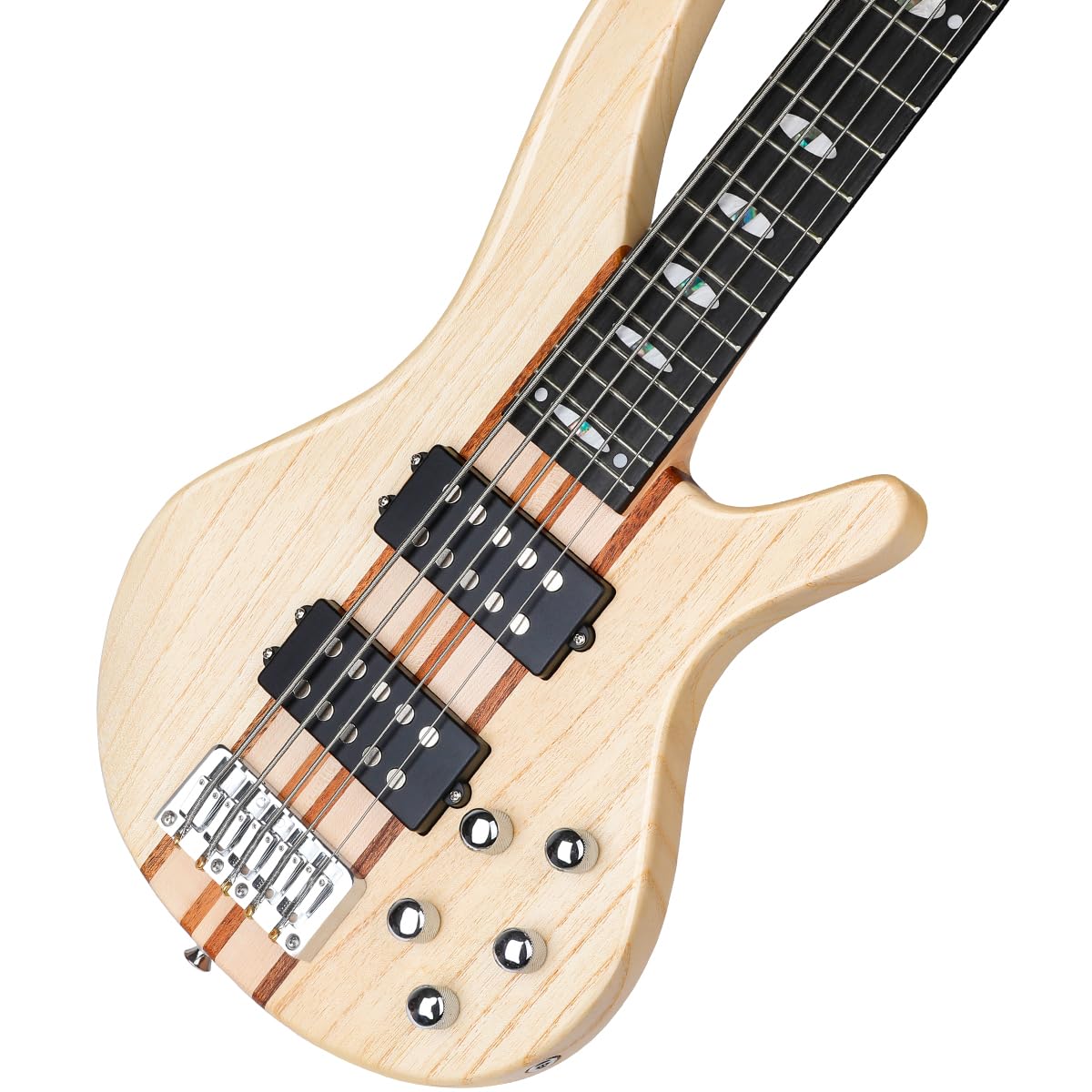 Bullfighter Elem Electric Bass Guitar 5 Strings Full Size P Bass