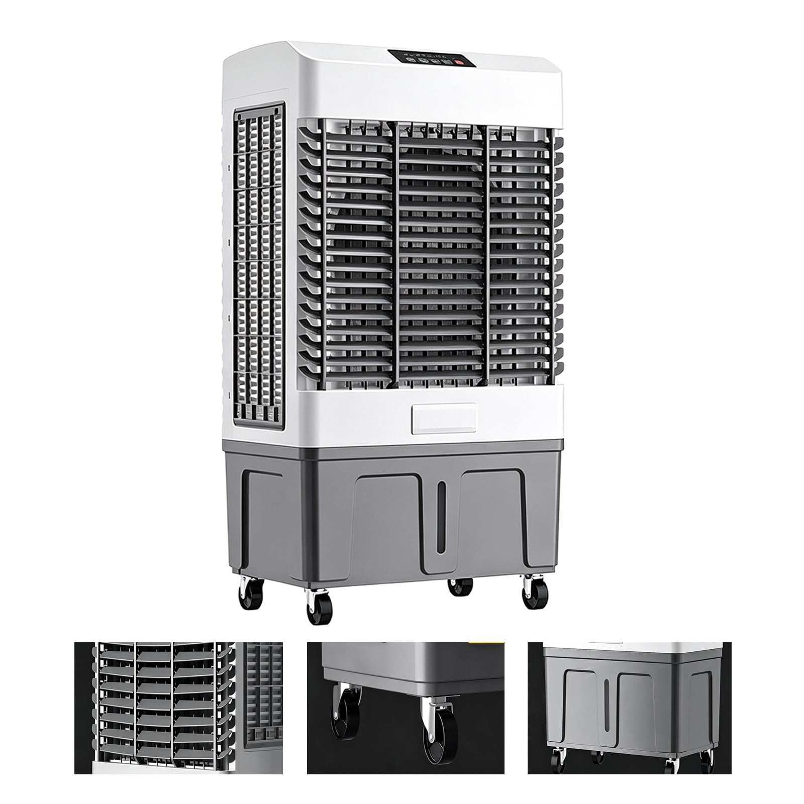 Kaikafei One Color Portable Evaporative Air Cooler 6.6M/S Airflow 30L Tank