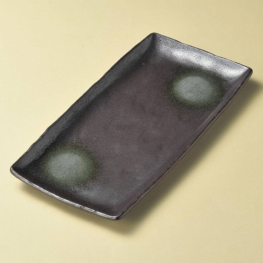 皿・プレート sandy Amazon.com: せともの本舗 Iron Sand Dish [13.2 x 6.1 x 1.0