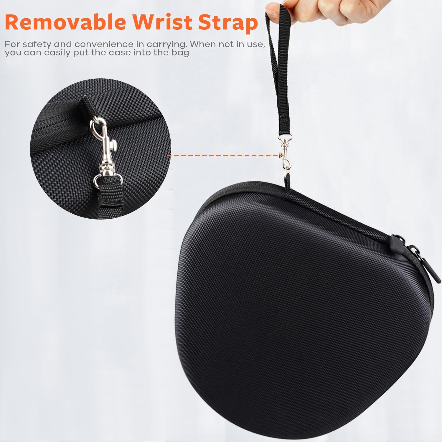 Hard Travel Case Compatible with Bose QuietComfort, QC Ultra, QC 35,QC 35 II, QC 45, QC45 SE, QC SE Over Ear Wireless Noise Cancelling Headphones - Image 4