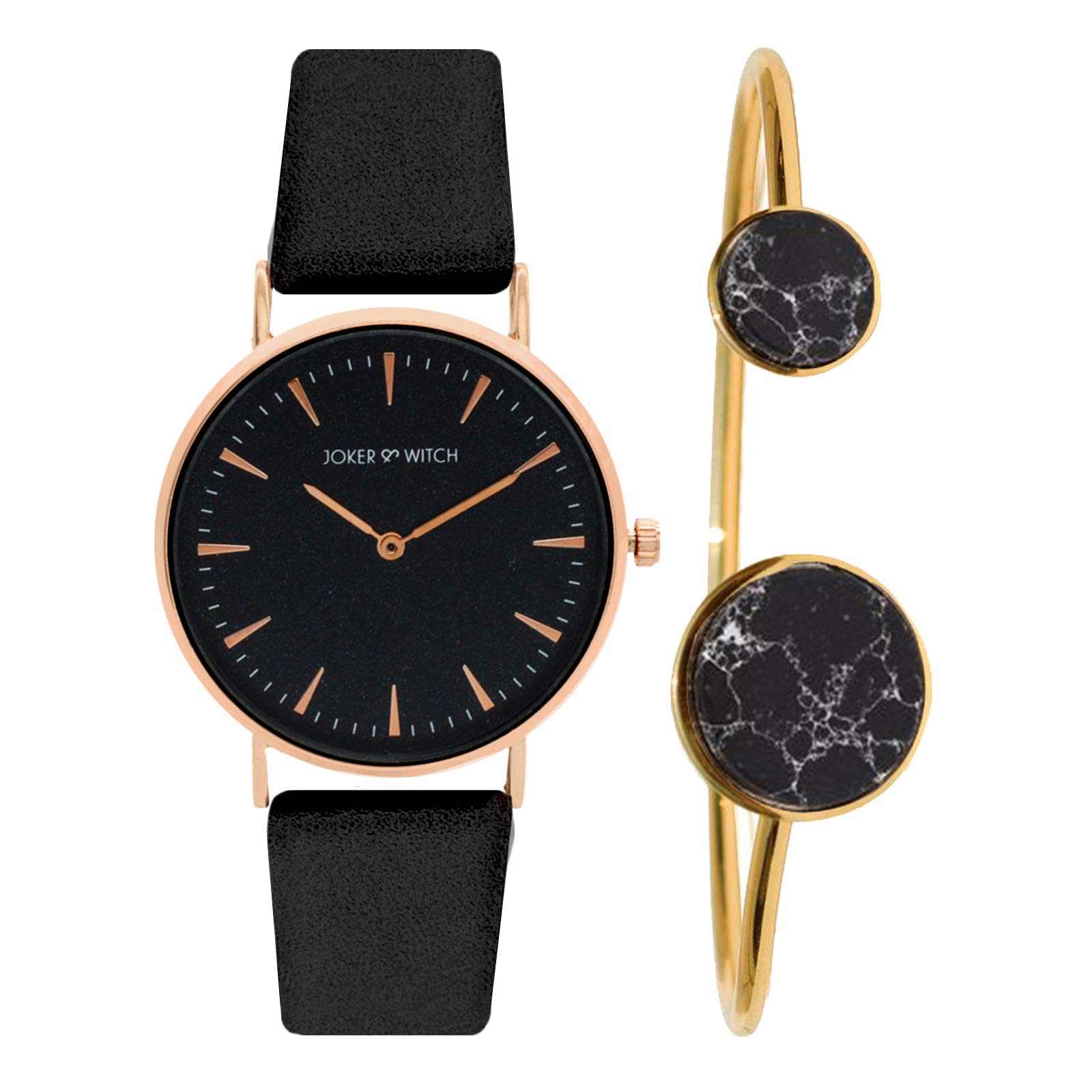 Joker & Witch Synthetic Ilsa Black Dial Analog Watch Bracelet Gift Set For Women, Band_Pink (B08B3R367X) Amazon Price History, Amazon Price Tracker